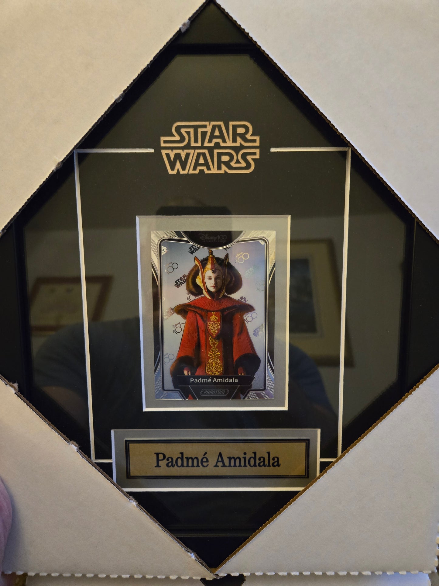 Star Wars Padme amidala Single card collector frame