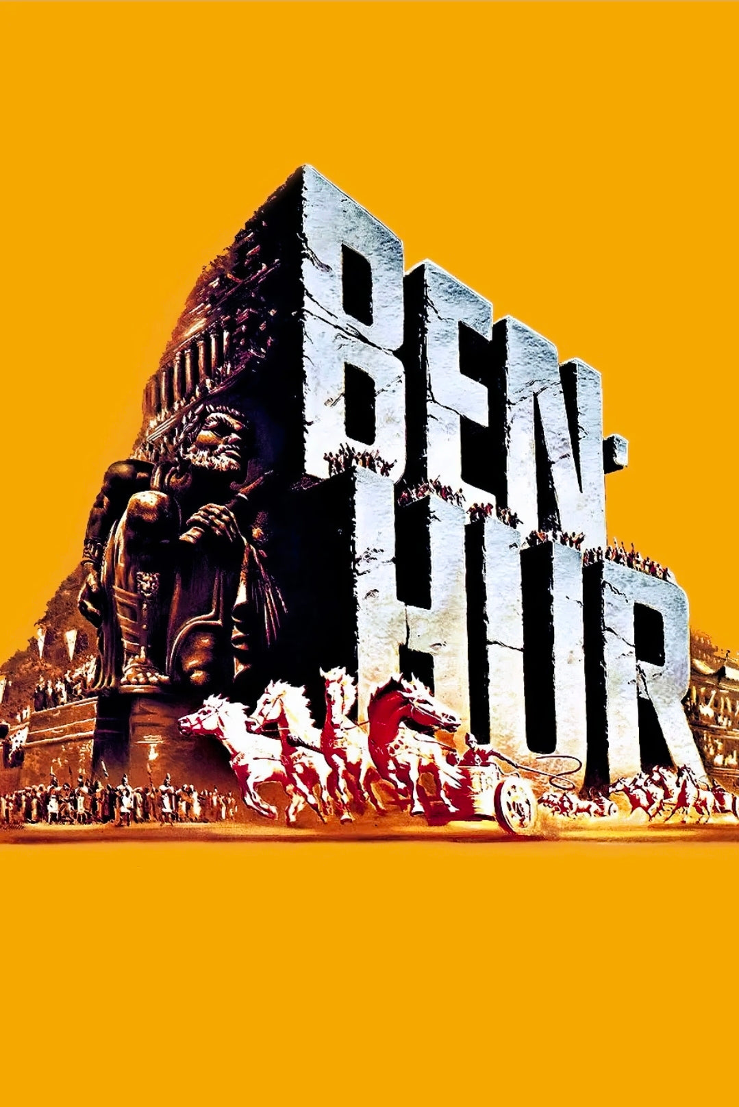 21x16 Movie Ben-Hur Textured Fine Art Print