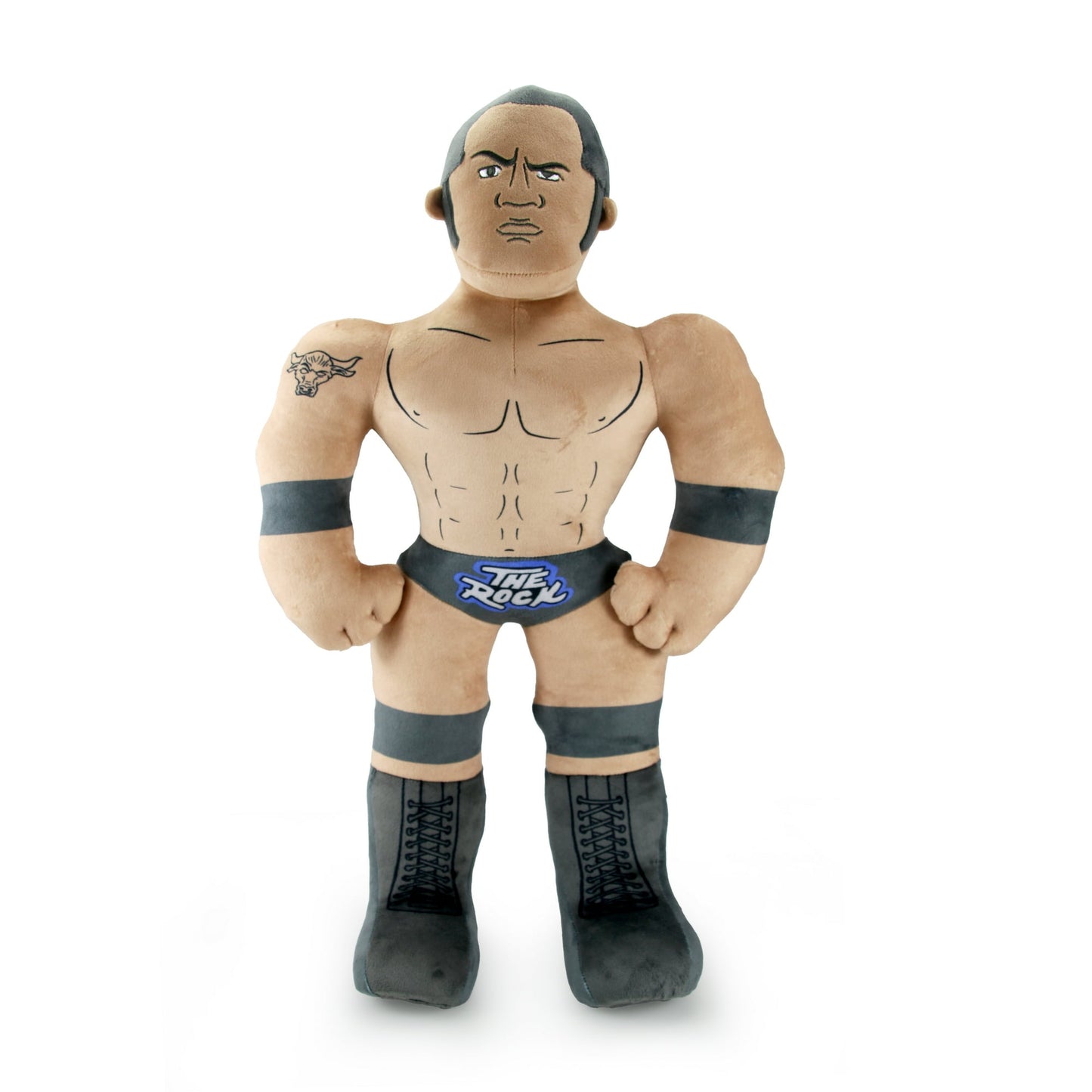 Officially Licensed WWE WWF WCW NWO 23INCH The Rock Stuffed Toy