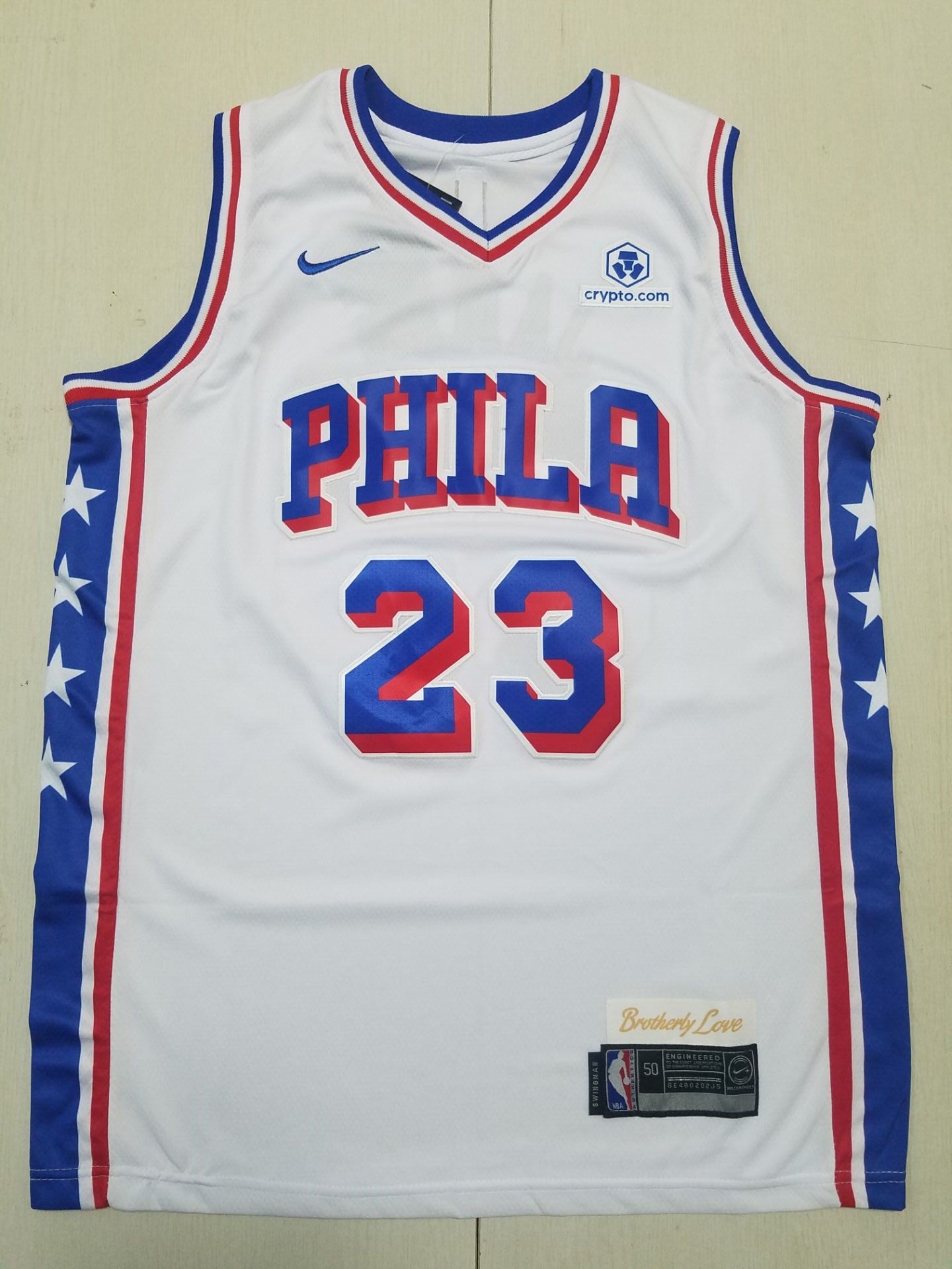 Philadelphia 76ers LeBron James Basketball Jersey Mens Medium