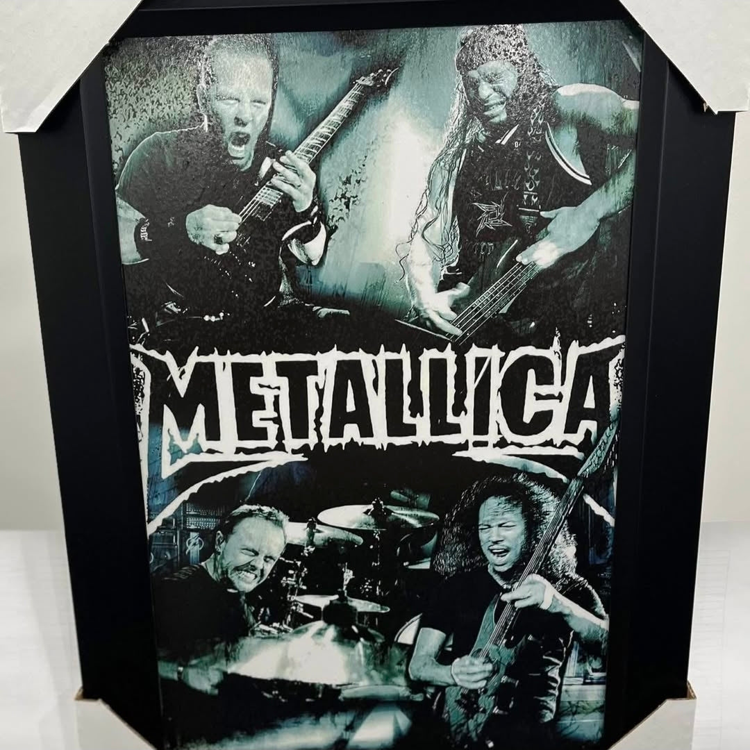 21x16 Metallica Textured Fine Art Print Frame