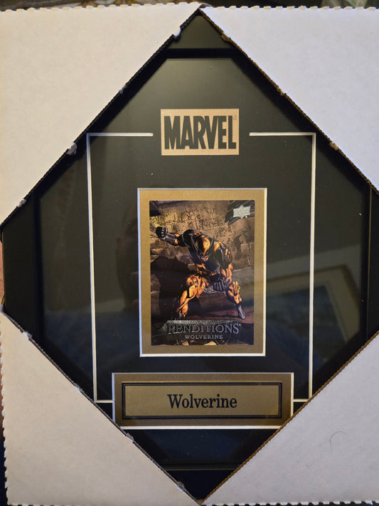 Marvel Comics X-Men Wolverine Single Card Collector Frame