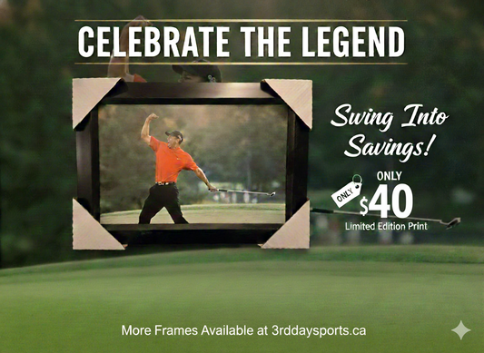 21x16 PGA Masters Golf Champion Tiger Woods Collage Textured Fine Art Print