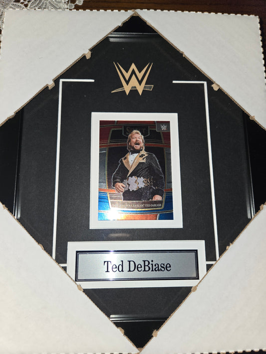 12x10 WWE WWF NWO WCW Million Dollar Man Ted DiBiase Single Card Collector Frame